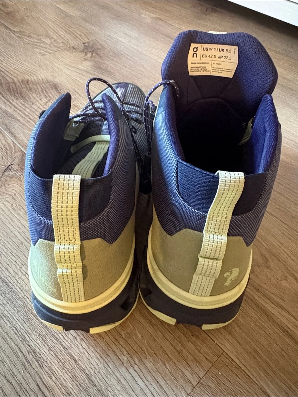 On Running Women's Trail Boots in Navy & Olive